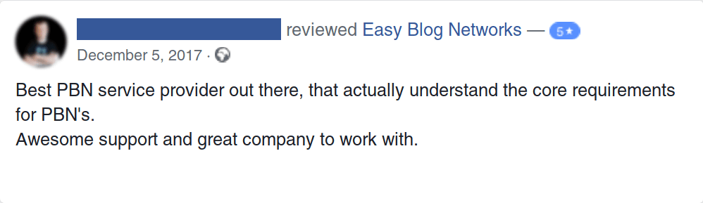 Facebook review